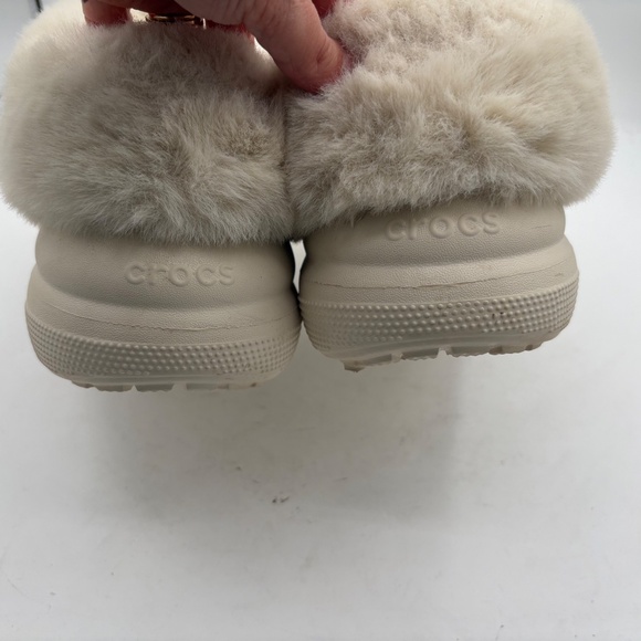 CROCS FUREVER CRUSH GLITTER Clog Gold Women’s 10 Men’s 8 Platform - Picture 11 of 15